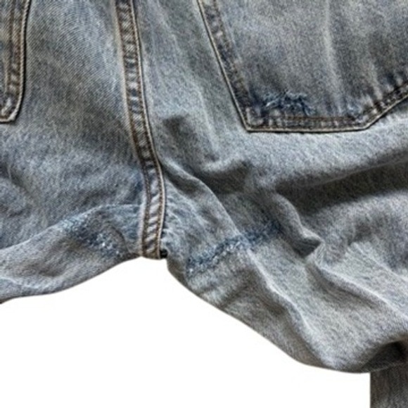 MNML Blue Patchwork Relaxed Jeans - Picture 9 of 10